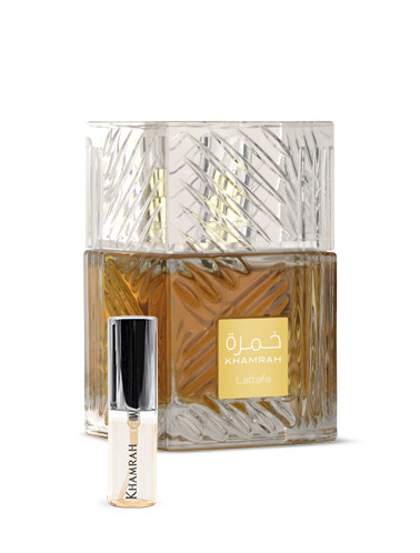 Lattafa Khamrah unisex parfüm 5 ml EDP