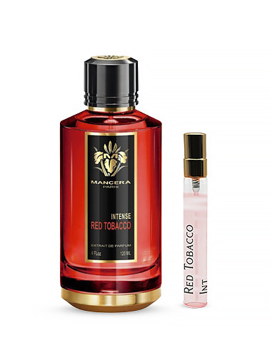Mancera Red Tobacco Intense unisex parfüm 10 ml Extrait de Parfüm