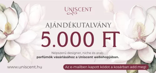 Ajándékutalvány 5.000 Ft értékben - digitális